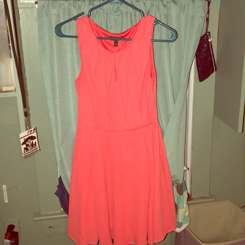Express Coral Summer Dress